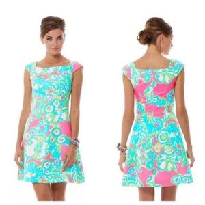 EUC Lilly Pulitzer York Dress in Pink A Delicacy